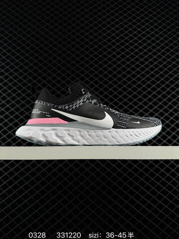 Nike Zoom React Infinity Run FK 3 White Red Black EU 36-45 Running - Unisex (BS-72405)