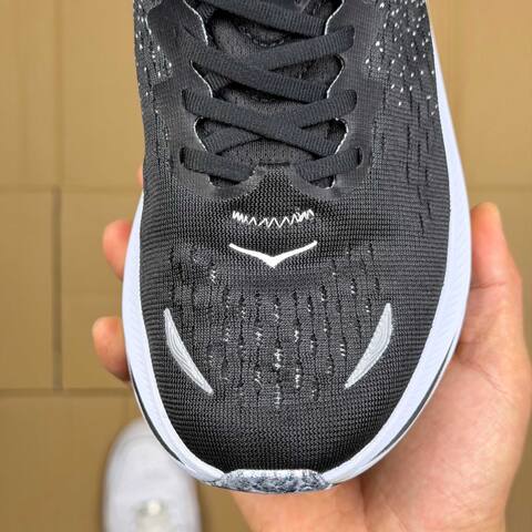 HOKA ONE ONE Kawana Black White Grey Running Shoe Running Sneakers (BS-86924)