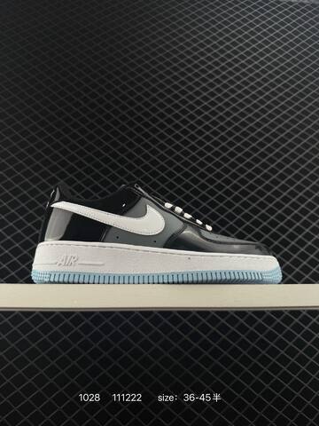 Nike Air Force 1 07 Black White EU 36-45 Lifestyle - Unisex (BS-74505)