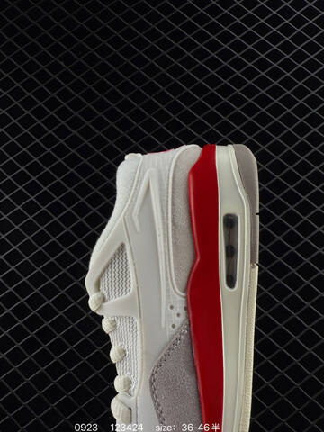 Jordan Air Jordan 4 Retro White Grey Red Cream EU 36-46 Basketball Shoe - Unisex BS-80649