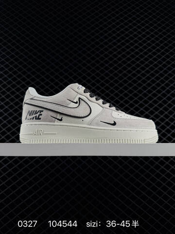 Nike Air Force 1 07 LV8 Off White Grey Red Black EU 36-45 Skate - Unisex (BS-72435)