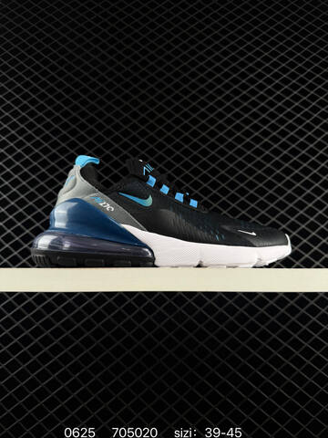 Nike Air Max 270 Black Khaki White Brown EU 39-45 Running Shoe - Unisex (BS-70608)