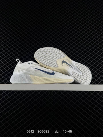 Nike Ava Rover White Cream Navy Silver EU 40-45 Running - Men's (BS-70821)