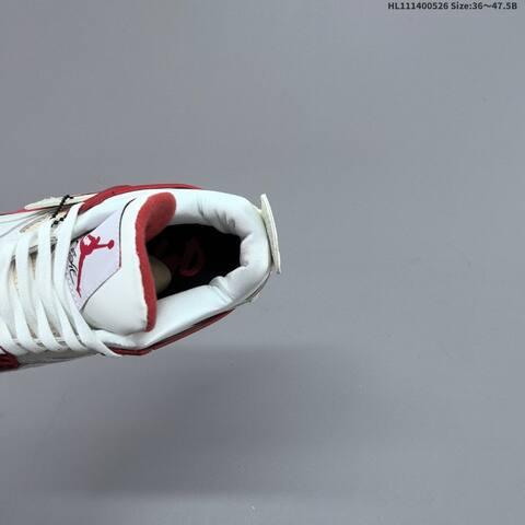 Jordan Air Jordan 4 Retro OG White Red Black EU 36-47 5 Basketball - Unisex (BS-65866)