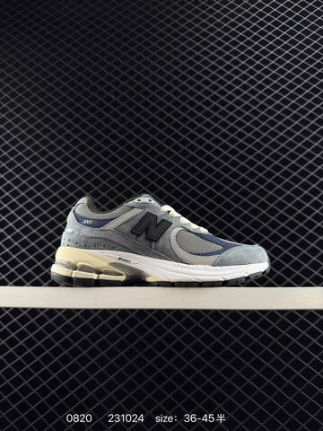 New Balance 2002R Navy Grey Cream Black EU 36-45 Sneaker - Unisex (BS-82936)