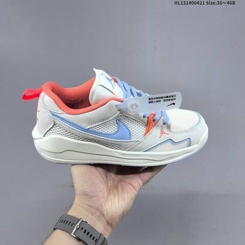 Jordan Air Jordan CMFT Era White Gray Light Blue Orange EU 36-46 Casual - Unisex (BS-66109)
