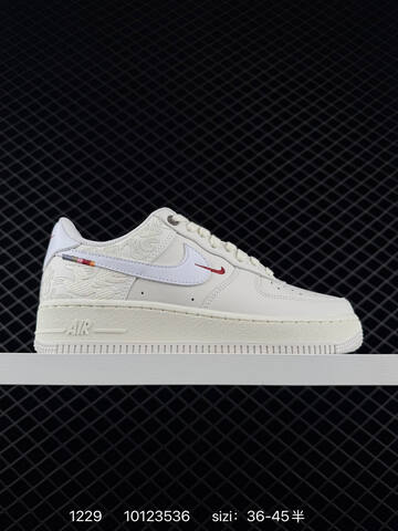 Nike Air Force 1 Low 07 CNY Sail White With Red Accents EU 36-45 5 Lifestyle - Unisex (BS-73413)