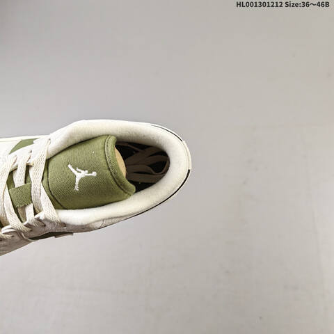 Air Jordan 1 Low Medium Olive AIR JORDAN 1 Aj1 Lifestyle BS-67476