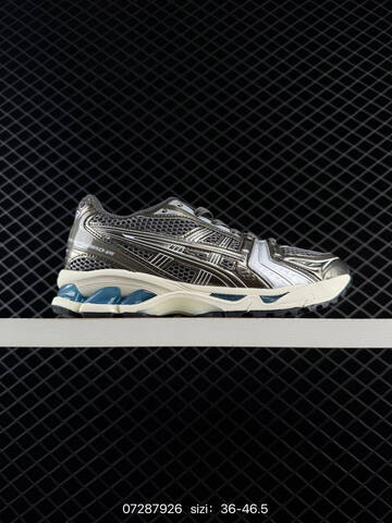 ASICS Gel-Kayano 14 Silver Cream Light Green Off White EU 36-46 5 Running Shoe Running Sneakers - Unisex (BS-81687)