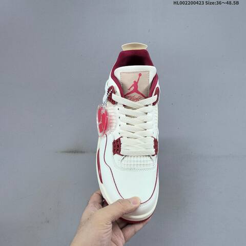 Jordan Air Jordan 4 Retro Sierra Red Off-White EU 36-48 5 Basketball - Unisex (BS-66074)