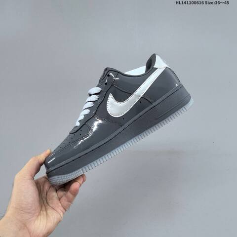 Nike Air Force 1 07 Dark Grey Silver Light Grey EU 36-45 Sneaker - Unisex BS-59912