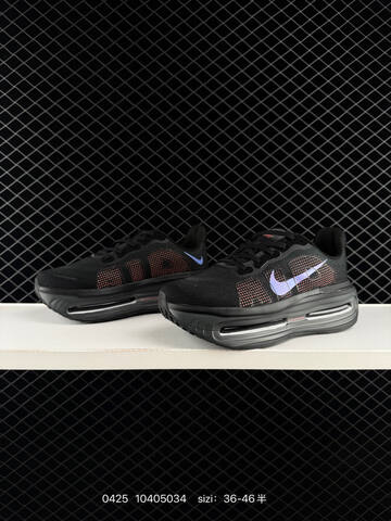 Nike Air Zoom Vomero Premium Black With Light Purple Swoosh And Red Dot Accents EU 36-46 Half Sizes Available Running - Unisex (BS-71868)