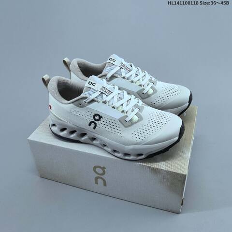 On Cloudsurfer Trail 2 Pearl Fog EU 36-45 Trail Shoe Trail Running Sneakers - Unisex (BS-69707)