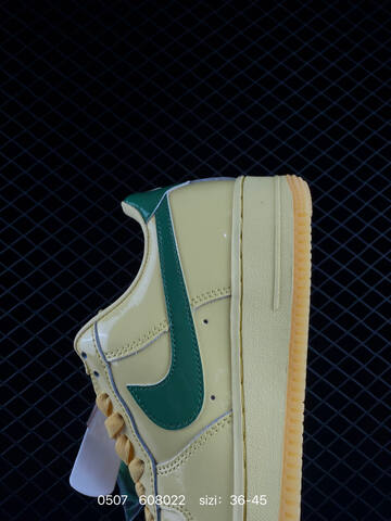 Nike Air Force 1 Pale Yellow Green Gum Yellow EU 36-45 Lifestyle - Unisex BS-71625