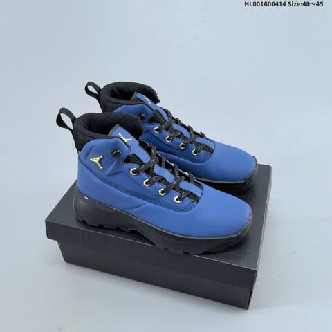 Jordan City Boot Blue Black Gold 40-45 Casual - Men's (BS-66193)