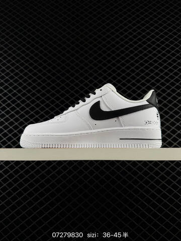 Nike Air Force 1 07 White Black Yellow Blue EU 36-45 Lifestyle - Unisex (BS-70066)