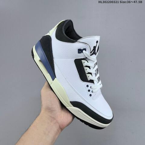 A Ma Maniere x Air Jordan 3 Retro Diffused Blue AIR JORDAN 3 Aj3 Lifestyle BS-66482