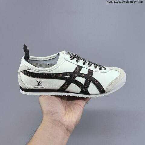 Onitsuka Tiger MEXICO 66 Cream White Black Beige EU 36-45 Sneaker Casual Sneakers - Unisex BS-69056