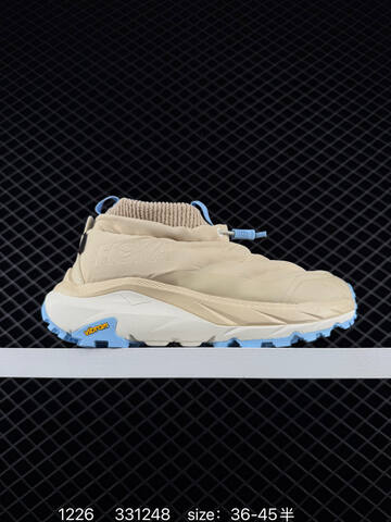 HOKA ONE Kaha 2 FROST MOC GTX Beige Light Blue EU 36-45 Trail Shoe Trail Running Sneakers Unisex BS-86341