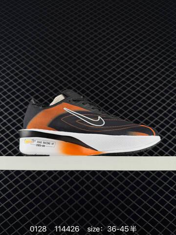 Nike ZoomX Vaporfly Next 4 Proto Black White Orange EU 36-45 5 Running - Unisex (BS-72918)