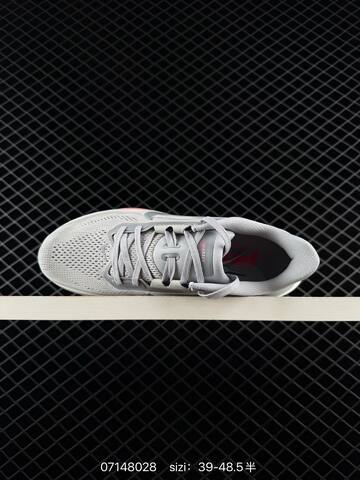 Nike Air Zoom Pegasus 42 ReactX Grey White Bright Red EU 39-48 5 Running - Unisex (BS-70248)