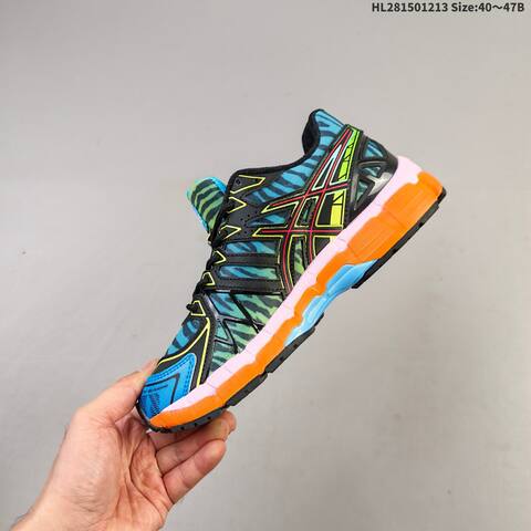 ASICS UB9-S GEL-KAYANO 20 KENZO Multicolor Grey Black Blue Orange EU 40-47 Running Shoe Running Sneakers - Men's (BS-69158)