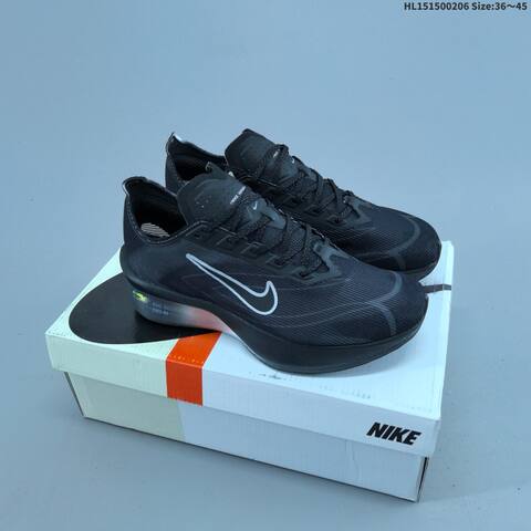 Nike ZoomX Vaporfly NEXT 4 Vaporweave Black White Silver EU 36-45 Running Shoe - Unisex BS-61518
