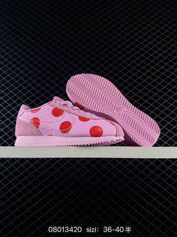 Nike Classic Cortez Nylon Black White EU 36-40 Lifestyle - Unisex (BS-69994)