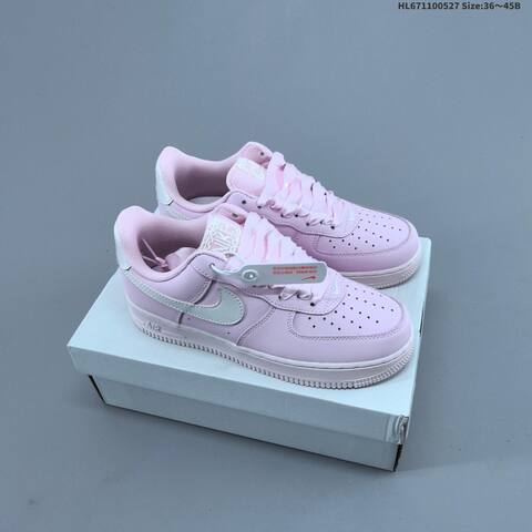 Nike Air Force 1 07 Light Beige Cream White EU 36-45 Sneaker - Unisex BS-60087