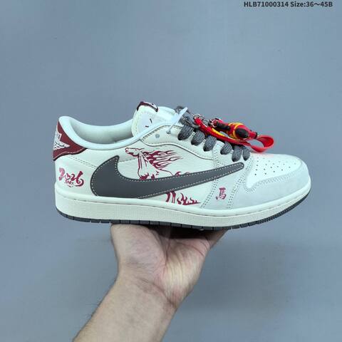 Nike Air Jordan 1 x Travis Scott AIR JORDAN DIY Lifestyle BS-66542