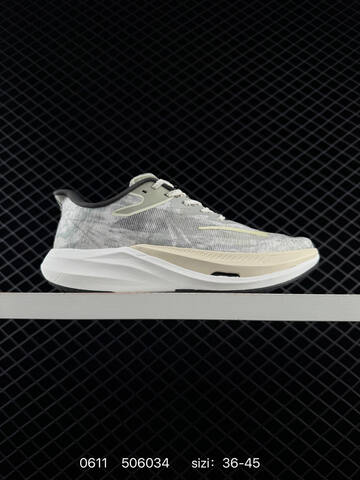 HOKA ONE ONE Rocket X 3 Grey Off White Black EU 36-45 Running Shoe Running Sneakers - Unisex (BS-86204)