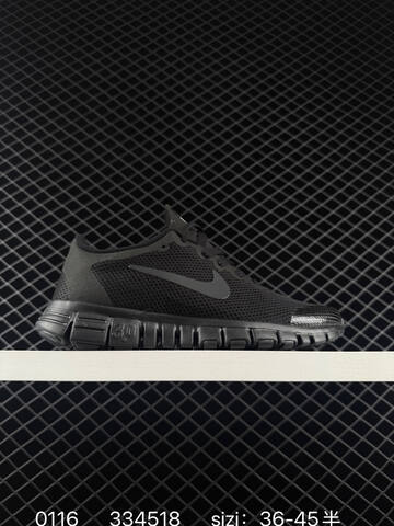 Nike Free Run 3 0 V2 Black White 36-45 5 Running - Unisex (BS-73120)