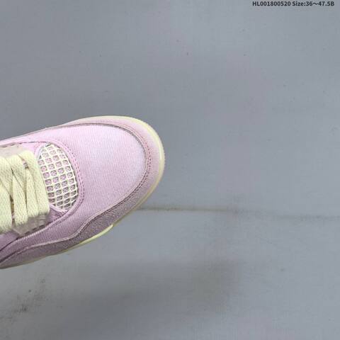 Jordan Air Jordan 4 Retro Pink Cream EU 36-47 5 Basketball - Unisex (BS-65921)