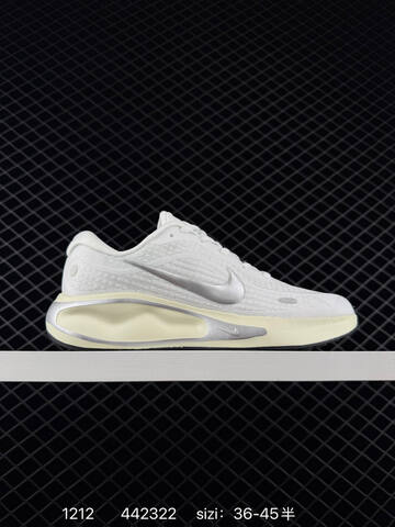 Nike Journey Run 2024 Black Anthracite White Silver Sail Olive Triple White EU 36-45 Running - Unisex (BS-73760)