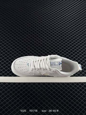 Nike Air Force 1 Low White Blue EU 36-45 5 Lifestyle - Unisex (BS-74579)