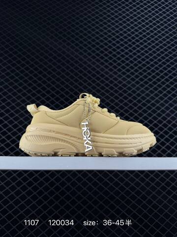 HOKA ONE ONE BONDI B3 LS Beige EU 36-45 Running Shoe Running Sneakers Unisex BS-86394