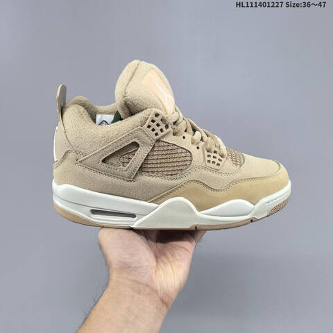 Jordan Air Jordan 4 Retro Blue Denim Light Blue White Gum 36 47 Lifestyle - Unisex (BS-67231)