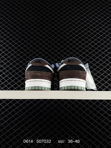 Nike SB Dunk Low HF3063 001 Brown Black White Green Blue EU 36-46 Skate - Unisex (BS-70793)