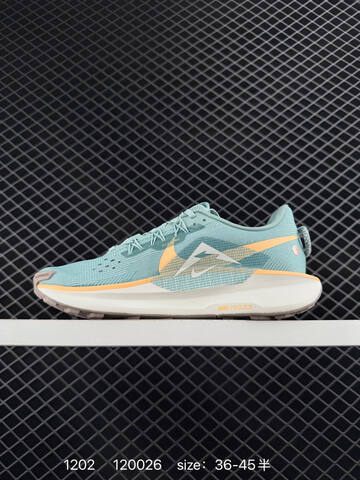 Nike Pegasus Trail 5 Light Teal Seafoam With White Peach And Taupe Accents 36-45 - Unisex (BS-73888)