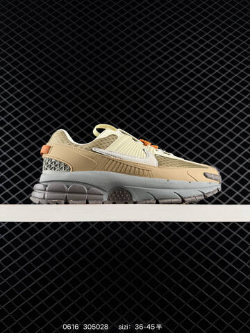 Nike Zoom Vomero Roam Khaki Grey Cream Brown Orange EU 36-45 Running - Unisex (BS-70772)