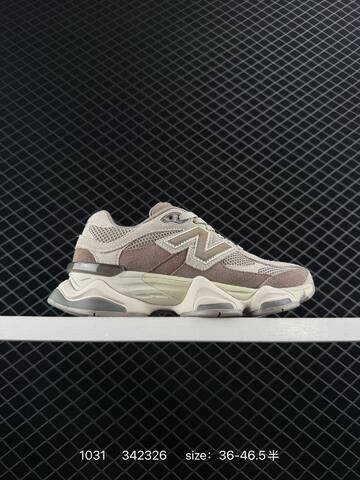 New Balance 9060 Light Grey Brown Beige Off White EU 36-46 5 Sneaker - Unisex (BS-82647)