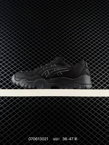 ASICS GEL PICKAX Black Dark Grey 36-47 Trail Shoe Trail Running Sneakers - Unisex (BS-81773)