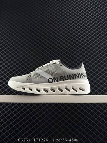 On Cloudsurfer 2 Grey White Black EU 36-45 Running Shoe Running Sneakers - Unisex (BS-85545)