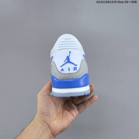 Jordan Legacy 312 NRG White University Blue Light Grey EU 36-46 Basketball - Unisex (BS-67199)
