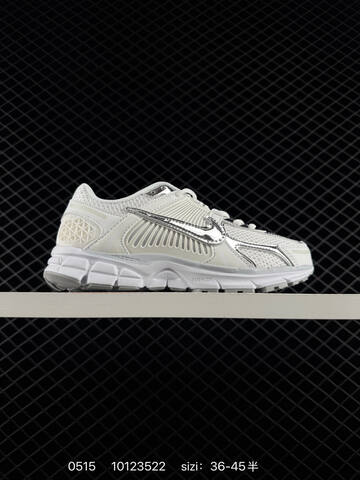 Nike Zoom Vomero 5 White Grey Silver Cream Black EU 36-45 Running - Unisex (BS-71436)