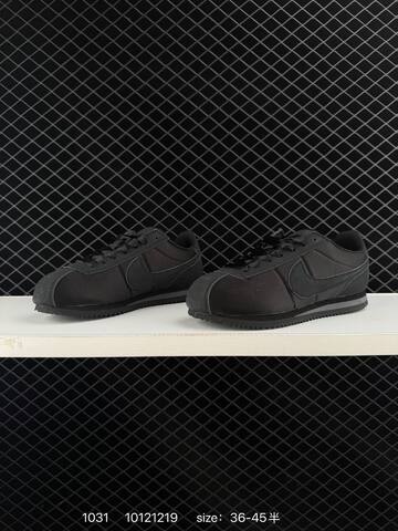 Nike Classic Cortez SE FV5420-002 Triple Black EU 36-45 Casual - Unisex (BS-74439)