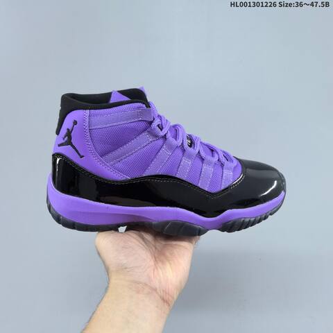 Jordan Air Jordan 11 Retro High Purple Black 36 47 5 Basketball - Unisex (BS-67262)