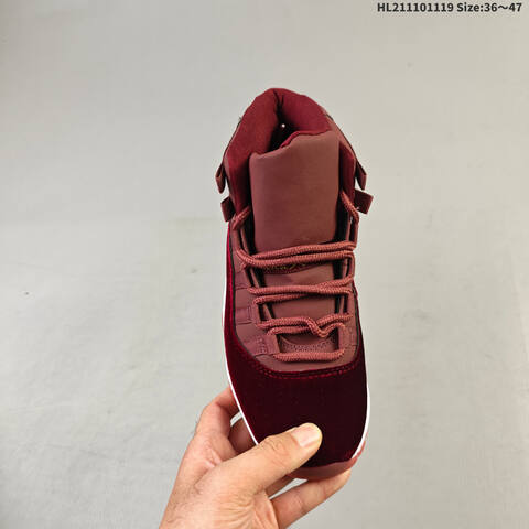 Jordan Air Jordan 11 Retro Concord Maroon-red 36 47 Basketball - Unisex (BS-63488)