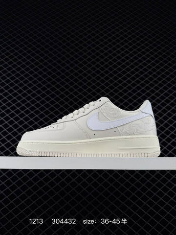 Nike Air Force 1 07 Low Cream White With Red Accents EU 36-45 5 Lifestyle - Unisex (BS-73731)