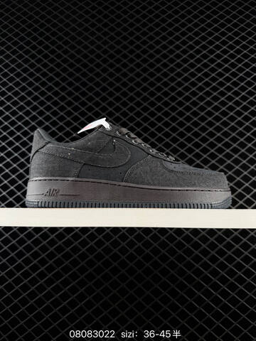 Nike Air Force 1 07 Dark Grey Black EU 36-45 Lifestyle - Unisex (BS-69890)